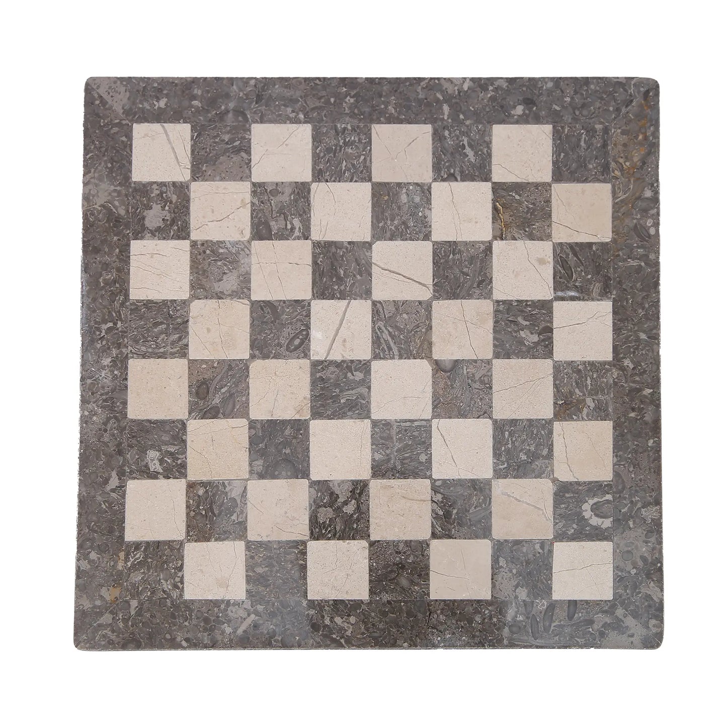 Oceanic Grey and Verona Marble Chess board