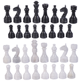 Black and White Chess Figures