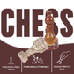 Marble Hives Luxury Handmade Marble Chess Set – Brown and Coral