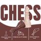 Marble Hives Luxury Handmade Marble Chess Set – Marina and White