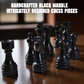Marble Hives Luxury Handmade Marble Chess Set – White and Black