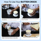 marble butter keeper
