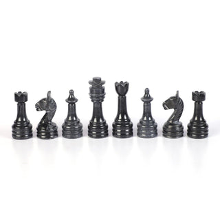  Fossils Marble Chess Set with FREE Checkers