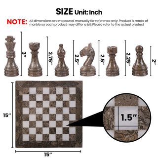 chess dimensions