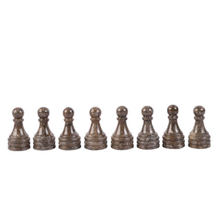 Oceanic Grey Chess Figures
