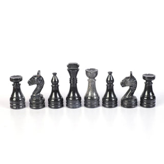  Black and Golden Fancy Chess Set