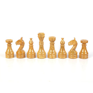  Black and Golden Fancy Chess Set