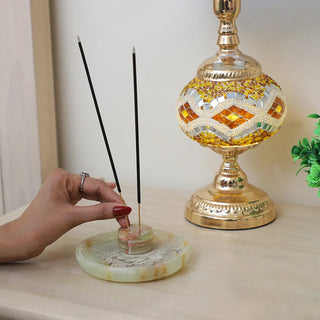 marble incense stick holder