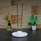White Marble Incense Holder Plate