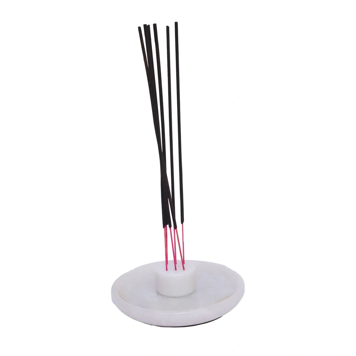 marble white incense stick  holder