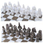 marble chess pieces