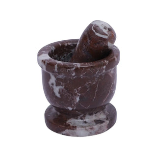2.5 Inch  Red Mortar And Pestle