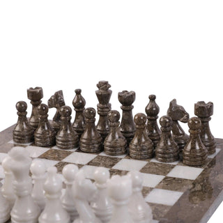  Oceanic & White Marble Chess Set