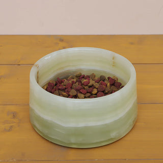 pet bowl onyx green 