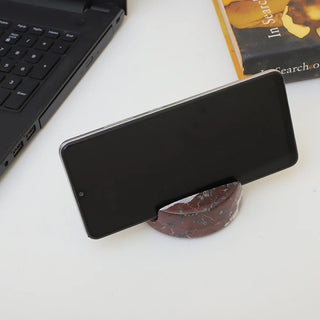 marble cell phone stand