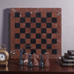 Marble Hives Luxury Handmade Marble Chess Set -Marina and Black -10 Inch