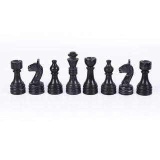 black chess figures